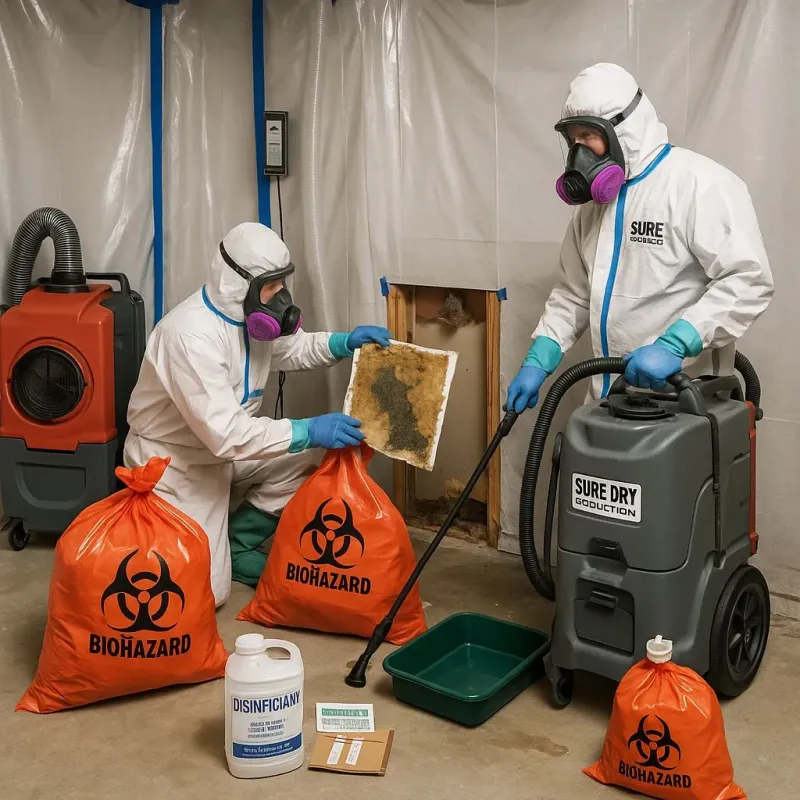 Contaminated Water Handling Protocols process in Shiner, TX