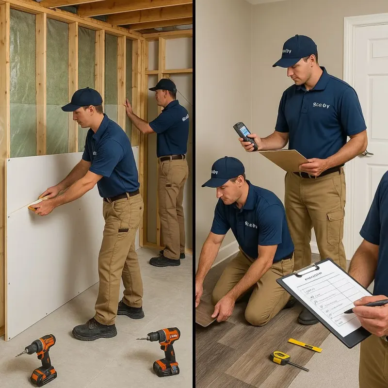 Repairs and Reconstruction process in Shiner, TX