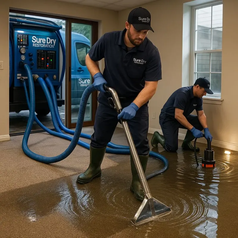 Water Extraction and Removal process in Shiner, TX